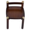 Leapiture Bamboo Chair Kid Chair Low Dining Chair Modern Chair Farmhouse Kitchen Chair Desk Chair for Kitchen Garden Courtyard view 1