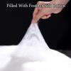 XHCTNN Winter Lazy Quilt with Sleeves - Warm Thickened Soft Wearable Quilt Lazy Bed Couch Quilt Adult Walking Blanket Full Body Wrap Against for Home Office Travel(D,150 * 200cm/59 * 79") view 3