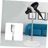 Beatifufu Hair Dryer Blower Floor Stand Hairdryer Holders Phone Holders Mobile Phone Stand Cellphone Stand Hands Free Dryer Holder Floor Dryer To Rotate Stainless Steel Cell Phone view 3