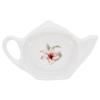 Cabilock Ceramic Tea Bag Holder Teapot Shaped Tea Bag Coaster Dish for Used Bags Kitchen Countertop Organizer 4.72X2.99X0.86In view 1