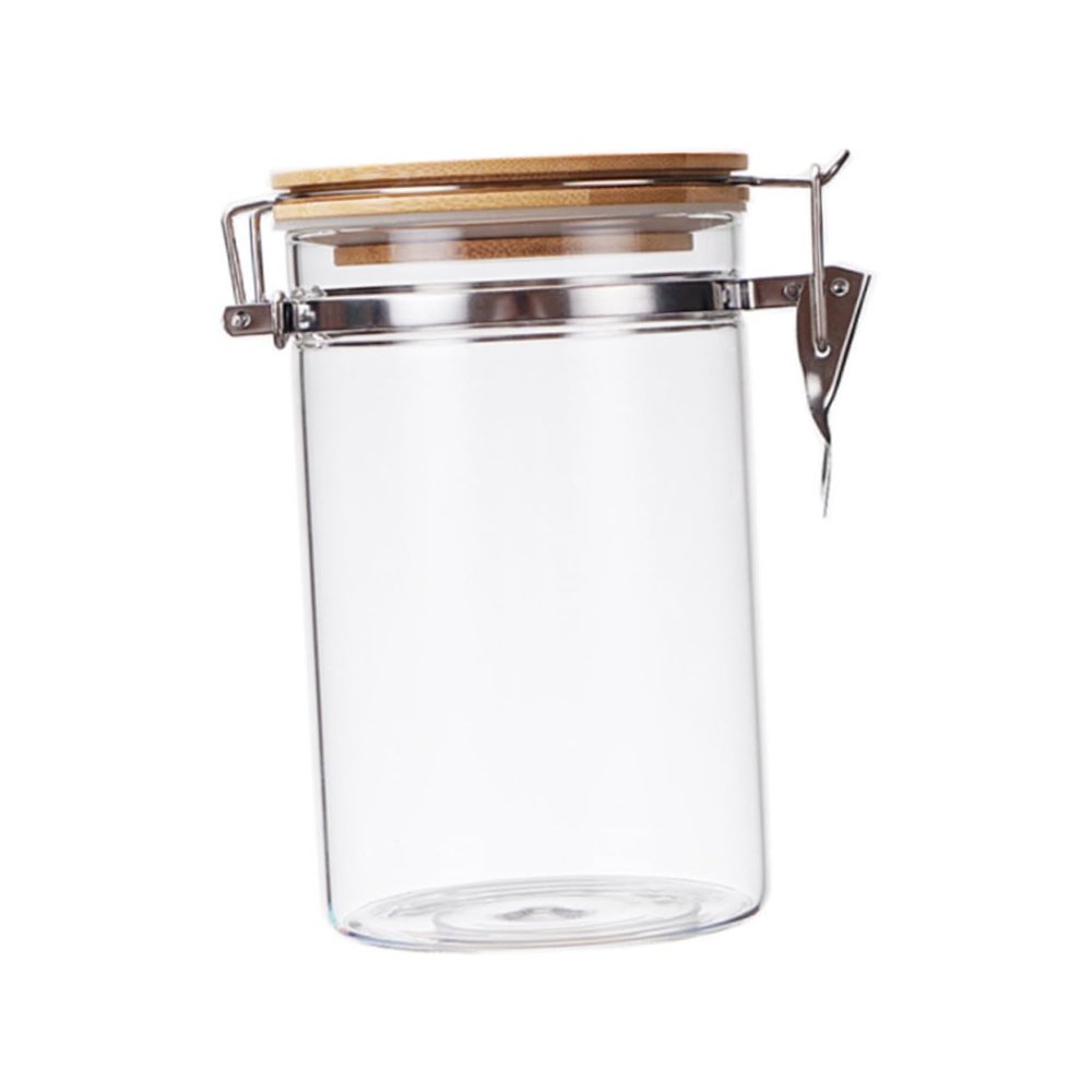 Cabilock Food Jar Lid Sealed Canister Airtight Storage Jar for Kitchen Seasoning Grain Nut