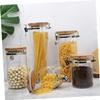 Cabilock Food Jar Lid Sealed Canister Airtight Storage Jar for Kitchen Seasoning Grain Nut view 2