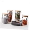 Cabilock Food Jar Lid Sealed Canister Airtight Storage Jar for Kitchen Seasoning Grain Nut view 3