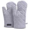 Encasa XO Oven Mitts, Heat Resistant Kitchen Gloves, Microwave view 1