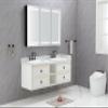48in.W x 30 in. H Bathroom Mirror Medicine Cabinet - Wooden Door Medicine Cabinets for Bathroom, Wall Mounted Recessed or Surface, Bathroom Mirror with Storage view 2