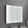 48in.W x 30 in. H Bathroom Mirror Medicine Cabinet - Wooden Door Medicine Cabinets for Bathroom, Wall Mounted Recessed or Surface, Bathroom Mirror with Storage view 3