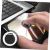 Ciieeo 3pcs Large Capacity Cd Zipper Case Round Disc Storage Bag Wrist Strap for Car Office Travel Protects Disks from Damage Scratches Compact Organizer for Music view 4