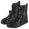 PATIKIL XL Waterproof Silicone Shoe Cover, 1 Pair Reusable Non-Slip Overshoes Rain Galoshes Snow Boot Protector for Men and Women Rainy Outdoor, Black view 1