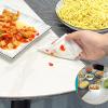 VJPPII Clear Plastic Table Cover Protector,32/47/60 Inch Elastic Disposable Tablecloth with Elastic Band,Waterproof Wipeable Table Cover Protector for Round Rectangle Table (10PC,60in) view 3