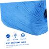 SHINEOFI 3rolls Comfortable Cotton Braided String Soft Knitting Yarn Macrame Rope for DIY view 2