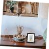 ABOOFAN 4pcs Modern Desktop Display Stand Iron Frame Holder Photo Easel for Plate view 4