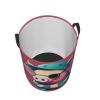 Cute Pig Round Dirty Laundry Basket,Ideal Dirty Clothes Bag For Household Essentials Storage Needs view 3