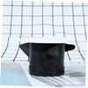 Cabilock 3pcs Low Noise Ventilation Grill Cover Built Screen Mesh for Round Wall Ceiling Mount for Bathroom and Office Use Made of Material in Multiple White view 4