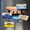 Avoca Wisconsin Souvenir Wooden 2" x 3" Fridge Magnet Retro Design 4 Pack view 3
