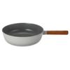 FIKA Nonstick 10-Inch Stir Fry Wok with Wood Handle, Healthy Cooking Induction Compatible Cookware for All Stovetops, Kitchen Essential Nonstick Ceramic Coating Skillet, Made in Korea ( 26cm Wok ) view 2