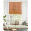Bamboo Shades For Windows, Blackout Bamboo Blinds, Outdoor Bamboo Roller Shades For Patio Roll Up Cordless, Reed Curtain Anti-UV, For Decks, Porches, Garden, 18'' 30'' 38'' 48'' 60'' 72'' Width ( Colo view 1