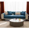 GORHLady Sofa Slipcovers 3 Seater L-Shaped Couch L Shape 1 2 4 L-Shape Non-Slip Covers Protector Cover Corner Sectional Non Slip Slipcover 90 * 180cm Blue view 2