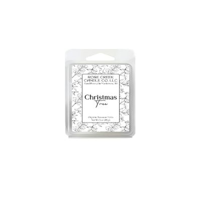 1 Pack of Scented Wax Melts - 100% Organic Beeswax - 3 oz. (Christmas Tree)