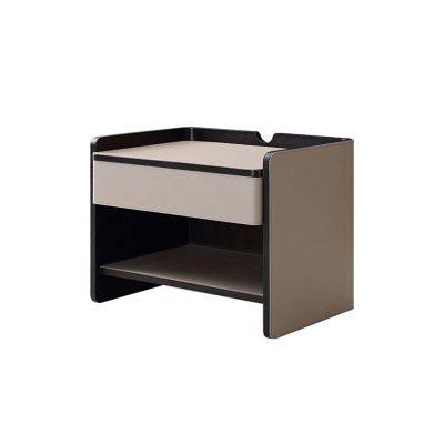 GLigeT Sideboard Modern Minimalist Bedside Table Living Room Bedroom Creative Storage Small Side Cabinet Kitchen Cabinet, 550*430*460mm, Beige, Dingzhebo2022