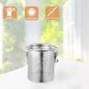 HEMOTON Stainless Steel Soup Seasoning Strainer Mesh Tea Filters Reusable Spice Separator Basket view 3