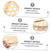 LIFKOME 3pcs Hand Woven Basket Vegetable Storage Baskets for Fruits Snacks and Sundries Decorative Kitchen Organizers view 3