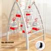 HXFAAFXH Clothes Drying Rack Clothes Drying Rack Foldable Freestanding Space Saver Clothing Drying Rack for Small Clothes Portable Drying Rack for Bathroom, Apartment and Laundry Room view 3