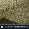 PURRUGS Dirt Trapping Indoor Doormat, 32" x 48", Budding Green & Sage Green view 4