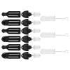 6Pcs Beer Faucet Cover 6Pcs Beer Tap Plug Brush 3 Long Cleaning Brush Draft Beer Tap Cover Tap Plug Beer Brush Beer Tap Clean for Most Standard American Draft Beer Faucet view 1