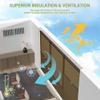 Boolegon Day Night Cordless Blackout Cellular Blinds 2 Shades in 1 Double Honeycomb Blinds Thermal Insulation Cellular Shades for Windows, Dark Brown, 73" W x 64" H view 4