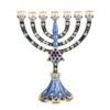 Candle Sticks Holder Stand, 7 Branch Hanukkah Decoration Holder Menora Candel Stand Jewish Stick Table Decorations view 1