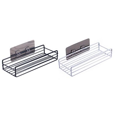 UTHCLO Shower Rack Hanging 2pcs Bathroom Iron Storage Rustproof Shower Corner Shower Shelves for Home