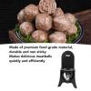 Automatic Sweet Dumpling Machine,Pork Fish Meatball Making Tool, Meatball Maker Machine, Glutinous Rice Ball Making Meatball Making Machine for Kitchen,3pcs/Time view 3