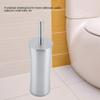 Gavigain Toilet Brush with Lid, Modern Toilet Brush and Holder Set Toilet Brush Toilet Brush and Holder Set Bathroom Cleaning Brush Toilet Scrubber Brush Set with Heavy Weight Base view 3