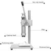 RESKIU 2-in-1 Perfume Capping Machine, 13-20mm Professional Bottle Capper, Manual Perfume Capper, Bottle Cap Crimping Machine Adjustable Height Capping Tools, for Chemical Perfume,17mm view 3