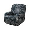 4/6/8 Piece Recliner Chair/Sofa Slipcover With Pockets 2/3/1 Seat Recliner Stretch Sofa Covers Lazy Boy Chair Cover Reclining Couch Slipcover Fallon Collection Slipcover For Recliner With Elastic Bott view 1