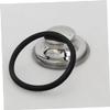 UTHCLO Soft Rubber Adhesive Sink Stopper Drain Plug for Bathtub Kitchen Bathroom Easy to Clean view 4