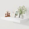 12 Inch Deep White Floating Shelves, 24 x 12 Floating Shelf for Books, Rustic Wood Deep Wall Shelves for Home Storage & Display, 2" Thicked Shelves for Kitchen, Living Room, Bedroom, 1 Pack view 1