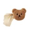 JAGTRADE Cute Animal Curtain Tiebacks Plush Rabbit Curtain Binding Strap Cotton Tie Rope for Kids Room Decor Cartoon Curtain Tie, 118x198mm view 1