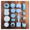 DubMag Crystal knobDraw knobs Retro Minimalist Style Blue Cartoon Ceramic Handle Door Cupboard Locker Drawer, Cupboard, Cabinet, Trash Can, Dressing Table Decorative Door Handles view 1