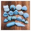 DubMag Crystal knobDraw knobs Retro Minimalist Style Blue Cartoon Ceramic Handle Door Cupboard Locker Drawer, Cupboard, Cabinet, Trash Can, Dressing Table Decorative Door Handles view 4