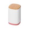 WAOCEO Toothpick Dispenser Thicken Automatic Pop-Up Toothpick Holders Cotton Swabs Dental Floss Storage Box Separate Toothpick Box Toothpick Holder (Color : Pink) view 1
