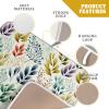 Colorful Leaf Dish Drying Mat - Tropical Leaves Dish Drainer Mats Spring Summer Botanical Dishes Rack Pad for Sink 16x18 In view 4