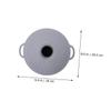 MAGICLULU Silicone Lid for Kitchen Supplies Food Storage Covers Stretch Lids for Soup Containers view 3