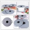 MAGICLULU Silicone Lid for Kitchen Supplies Food Storage Covers Stretch Lids for Soup Containers view 4