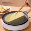 Frying Pan, Coating Aluminium Alloy Integrated Die Casting Breakfast Pan, Frying Pan with Ergonomic Handle, Universal Cookware for Home Kitchen Cooking Omelets Bacon view 4