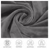 DEZYPZAM Armchair Slipcover, Velvet Swivel Barrel Chair Cover, Stretch Barrel Chair Covers, for Living Room Furniture Protector, Club Chair Slipcover (Grey) view 3