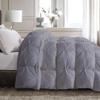 Egyptian CottonComforter Set King Size, Ideal Bedding Gifts for All Occasion, 800 Thread Count 1 pcComforter Set,2pc Pillow Shams_Twin XL-Silver view 2