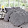 Egyptian CottonComforter Set King Size, Ideal Bedding Gifts for All Occasion, 800 Thread Count 1 pcComforter Set,2pc Pillow Shams_Twin XL-Silver view 3
