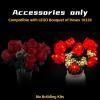BrickBling Light Kit Compatible with Lego Icons Bouquet of Roses, Dcor Lights Compatible with Lego 10328, Great Gift for Anniversary and Valentine's Day (Lights Only, No Bricks) view 3