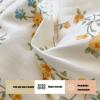 100% Cotton Quilt Core - King Size Lace Soy Fiber Quilt Thickened Warm Spring Autumn Quilt Print Floral Oversized Coverlet(G,220240cm/2.8kg) view 4